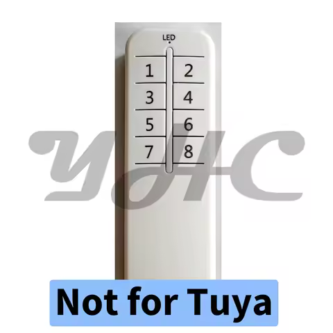 YHC 1pcs ZigBee 3(single, double, long press) x 8 button remote controls OnOff switch control IEEE 8