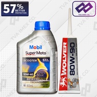 [HCMC EXPRESS] Mobil Super Moto Scooter - Mobil 10w40 Mobil 10W30 GMBINS06
