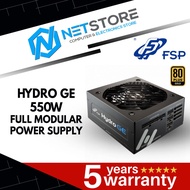 FSP HYDRO GE 550W 80 PLUS GOLD FULL MODULAR POWER SUPPLY FSP-HGE550-N