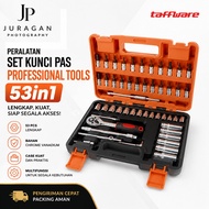 JP Taffware Professional Tools 53in1 Wrench Set - CR-V53
