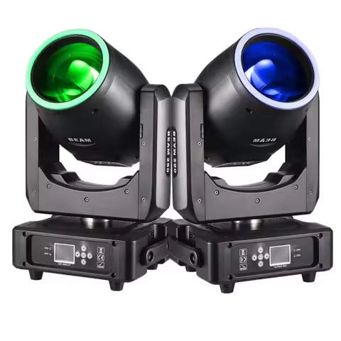 2PZ/Lyre Beam 8R Moving Head Stage Light Sharpy Gobo 250W Dj Lights With 16Chs Dmx Control Good For 