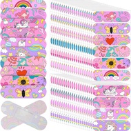 30PCS Cartoon PE Band Aid Waterproof Breathable Bandage Strip Elastic Kid Hemostatic Dressing Patch