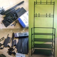 - Hanging Rack - Hanging Rack Clothes Hanging Rack Multipurpose Stacking Rack Plastic Stacking Rack 
