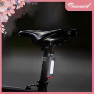 [paranoid.sg] LED Bike Tail Light Rechargeable IPX4 Waterproof 6 Light Modes Bike Rear Light