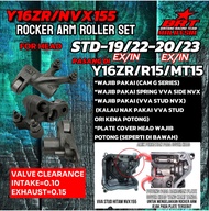 BRT RACING ROCKER ARM ROLLER SET FOR HEAD 19/22MM 20/23MM & 22/25MM 23/26MM Y16 / R15 V3 / MT15 / R1