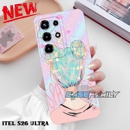 [GCR376] Soft Case Itel S26 Ultra - Itel S25 Ultra Latest Beautiful Women's Motif Procamera Silicone