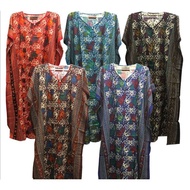 【TY-fashion]Baju Tidur Kelawar Batik Sarawak BORNEO KAFTAN (FREE SIZE) corak baru