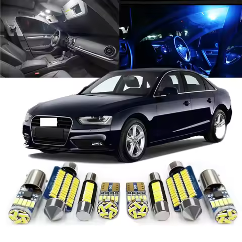Car Light LED Interior Kit Canbus For Audi A3 S3 8L 8V 8P A4 S4 B5 B6 B7 B8 A5 S5 8TA 8T3 A6 S6 C5 C