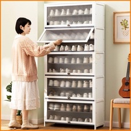 【Jia Jia Preferred】Shoe Cabinet Home Shoe Cabinet New Flip Door Shoe Rack Cabinet