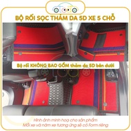 Horse striped carpet set for 5-seat Honda CRV 2007-2024 according to leather carpet form
