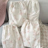 Mocorie - Daisy Drawstring Bag Coquette Drawstring Bag / Coquette Drawstring Backpack Ribbon Bear Ra