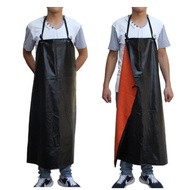 PVC Apron Waterproof Apron  Power Spray Apron Brush Cutter Apron Black Apron