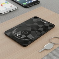 GPS Wallet Tracker Card, Rechargeable, Dual-Platform Compatible: Apple Find My & Android Find Hub Ap