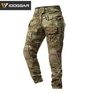 IDOGEAR Tactical G3 Pants Outdoors Multifunctional Multi-pocket Cargo Camo Original Fabric Tactical 