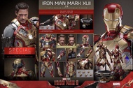 全新啡盒未開 hottoys hot toys iron man 3 diecast mark 42 deluxe bonus part mms759 mms759-D66 豪華特別版