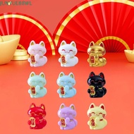 JUNYUE88WL Lucky Cat Statue, Cartoon Cute Lucky Cat Figurine, Home Decor Exquisite Creative Animal M