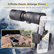 HD continuous zoom cell phone photo binoculars telescopic zoom monoculars metal binoculars