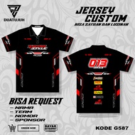 RACING JERSEY PRINTING JERSEY CUSTOM JERSEY CAN CHANGE NAME AND NUMBER custom racing jersey shirt fu