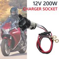 12V 120W Auto Charger Plug Outlet Parts Power Adapter Socket for Outdoor Personal Motorcycle Car