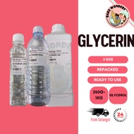 Glycerine/ Glycerin/ Glycerol/ 甘油 (Food Grade) (250G/500G/1KG)