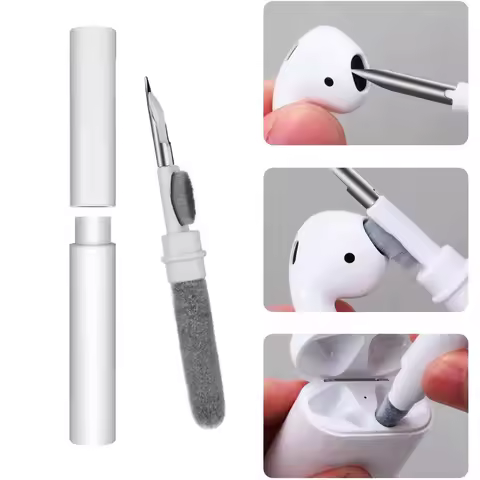 Bluetooth Earphones Cleaning Tool for Airpods Pro 3 2 1 Durable Earbuds Case Cleaner Kit Clean Brush