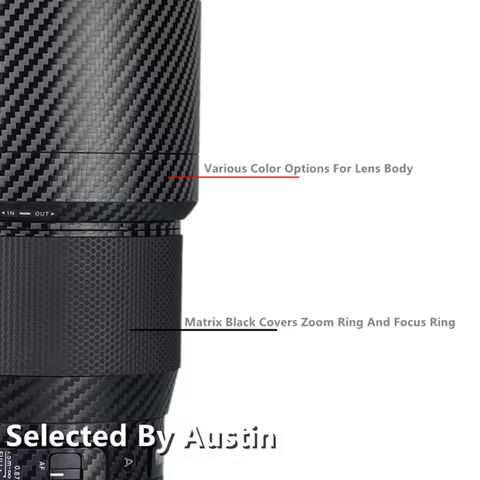 135mm Lens Decal Skin Sticker For Sigma 135mm F1.8 art Canon Mount Protector Anti-scratch Coat Wrap 