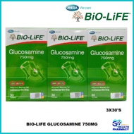 BioLife Glucosamine 750mg 30's x 3 / 30's