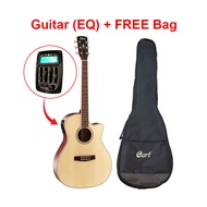 CORT (GA-MEDX) 41 Inch EQ - Grand Auditorium Acoustic Guitar (FREE Guitar Bag) Gitar Akustik FREE Be