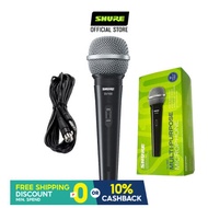 สำหรับไมโครโฟนของแท้ Shure SV100 มีสายไมโครโฟนคาราโอเกะเวทีไมโครโฟนมือโปร