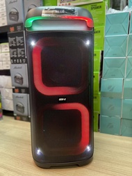 ลำโพงบลูทูธ GD-2892 แถมไมค์ลอย2ตัว เสียบไมค์เพิ่มได้ เสียบเครื่องดนตรีได้ ปรับ DELAY/ECHO/BASS/TREBL