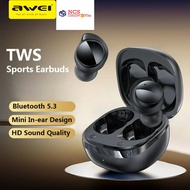 Awei T78 Bluetooth Earphone Mini True Wireless Earbuds With Microphone Bluetooth 5.3 Gaming Headset