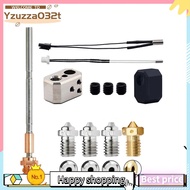 For Prusa I3 MK4 Extruder Hotend+E3DV6 Brass Nozzle 0.4mm+3x Bimetallic Nozzle 24V 40W Heating Rod K