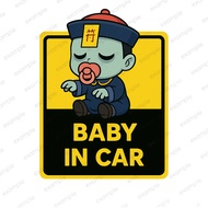 car Stickers Waterproof Children's Cars Thai Patterns Ghosts Chinese Zombie Baby in BYICA9
