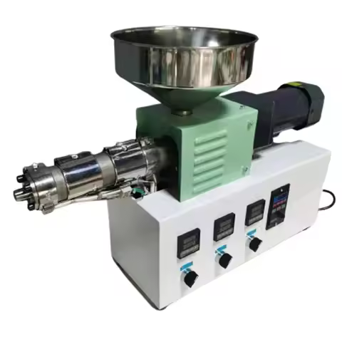Small SJ25 Extruder Molding Machine Desktop Plastic Extruder Machine Polymer Mater Filament Extruder
