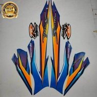 Striping Stiker Full Motor Suzuki Smash Lama Tahun 2002-2003
