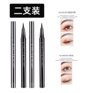Xixi Ultra Fine Waterproof Eyeliner Pen Long-lasting Smudge-proof Beginner Friendly Brown Eyeliner L
