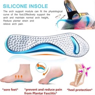 Men Women Soft Silicone Gel Shoes Cushion Foot Care Shoes Insert Pad Sole Insole