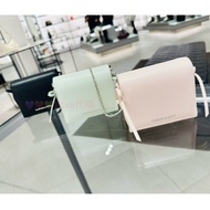 Chain Short Clip [Issue Invoices] ️ ELSA Daigou Singapore Small CK Brand Counter CK6-30770717 Wallet