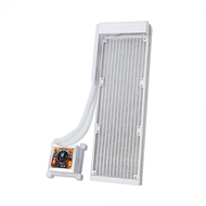 聯力 Hydroshift LCD 360N 白 (360mm/2.88″LCD水冷頭/側裝式水冷管/無風扇/六年保固)