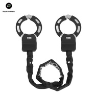 Rock Brothers Bicycle Lock Electric Scooter Chain Lock Scooter Anti-theft Chain Ring Lock Mountain R