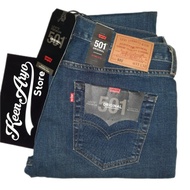 Levis 501 Original Biru