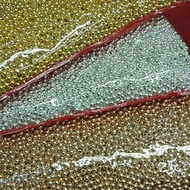 1/ 2 pounds or 225 grams 4mm NON-Japanese pearls metallic series metalllic/ premium pearl/