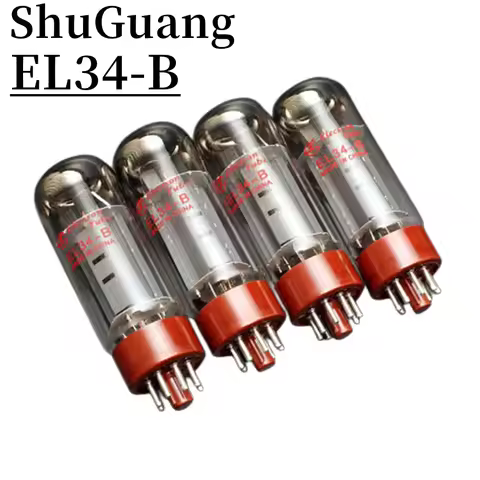 ShuGuang EL34-B Vacuum Tube Replaces 6CA7 EL34B 6P3P 5881 6550 KT88 EL34M EL34 Tube Amplifier HIFI A