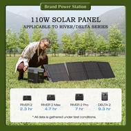 110W/160W/220W Portable Solar Panel IP68 Waterproof and Dustproof Design Suitable for RIVER/DELTA