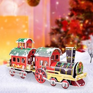 mainan budak perempuan mainan Diy diy3D Puzzle Train Model House Building EPS Board Boys Girls 6-7-8