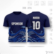 ENIMBUS Tanzanite Blue Custom Jersey - Casual Cycling Volleyball Futsal Badminton Football Sports Sh