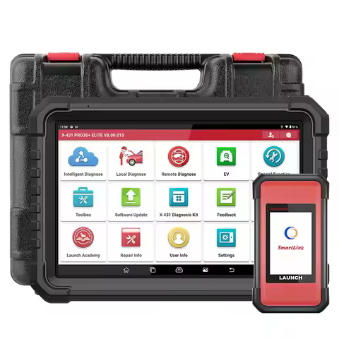 LAUNCH X431 PRO3S+ELITE SmartLink C OBD2 Scanner CAN FD DOIP Car Diagnose Tool J2534 Programming Top