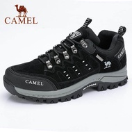 CAMEL รองเท้าปีนเขากันน้ำ Non-SLIP สวมใส่หนังต่ำเพื่อทะเลทรายกลางแจ้งรองเท้าปีนเขารองเท้าปีนเขา