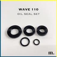 HONDA WAVE110 / DASH110 OIL SEAL SET WAVE DASH 110