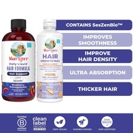 MaryRuth’sAdvancedHairCareBundle–DailyLiquidHairFormula16oz&HairGrowthMaxLiposomal15.22oz